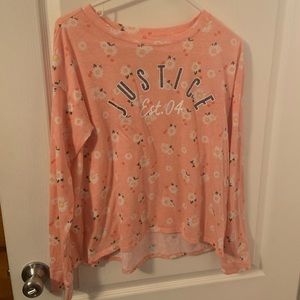 Kids size xxl 18/20 justice top